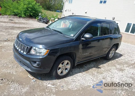2014 Jeep Compass Sport из США, поврежденный, VIN 1C4NJCBA9ED511443
